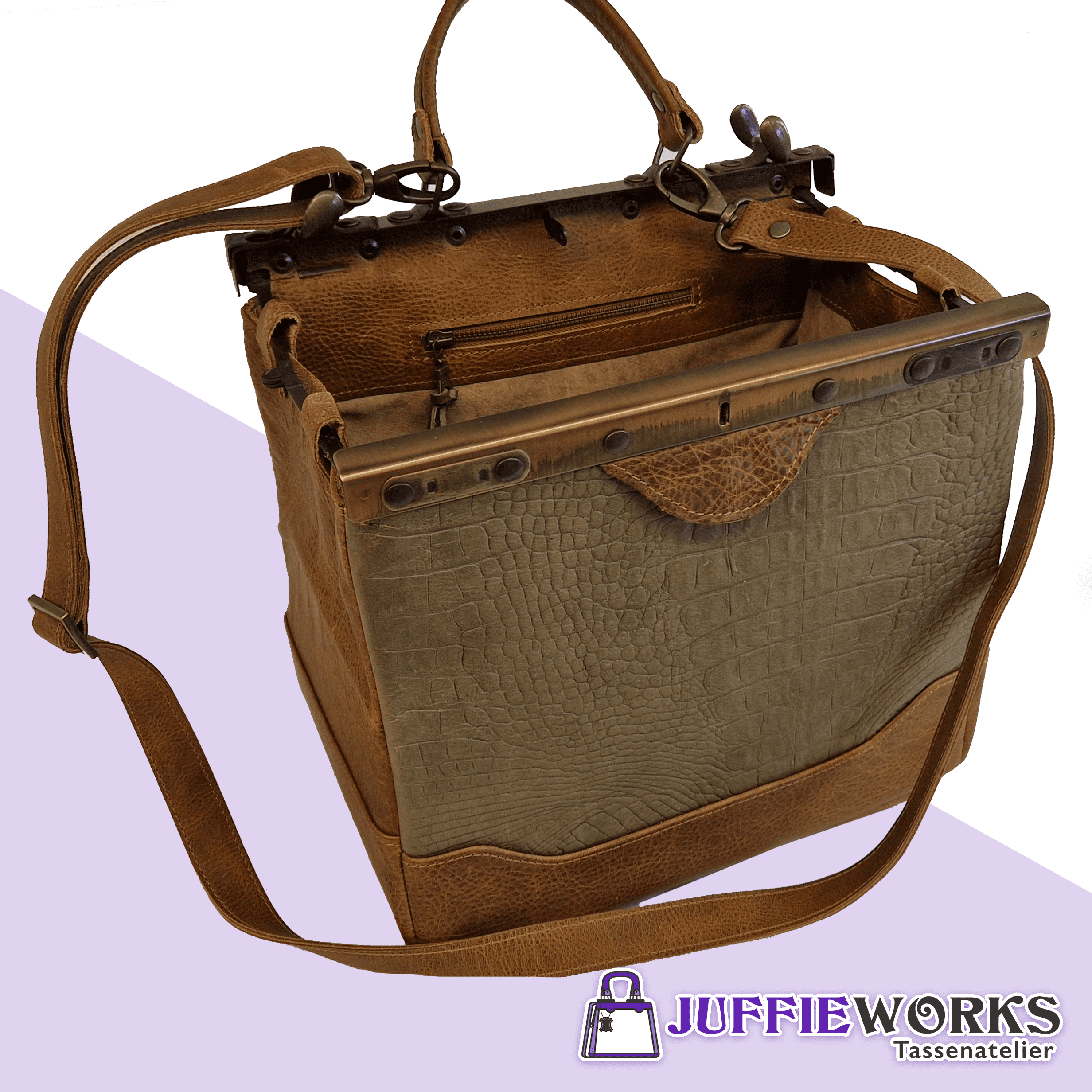 Dokterstas Gladstone Croco - Afbeelding 2